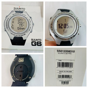SUUNTO G6 PRO Golf Digital Watch Tracker Stats Keeper Finland SS012208310